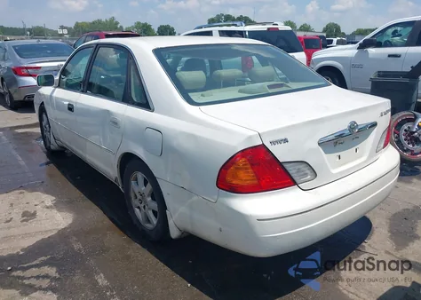 2002 Toyota Avalon Xl/Xls z USA, uszkodzony, nr VIN 4T1BF28B02U216155